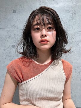 ガーデントウキョウ(GARDEN Tokyo) 【GARDEN 田中麻由】外ハネミックス毛先パーマことりベージュ