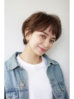 ノーヴェ(Nove)&nbsp;大人カジュアルな耳掛けマッシュショート