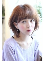 ジーナ(JINA) ●大人可愛い 小顔 ひし形シルエット ショートボブ 20代30代40代