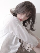 アヌーク トケ(AnouK TOKE) 【AnouK-TOKE-】スウィンギーロブ×アッシュベージュ