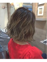 ドレスヘア(DRESS HAIR) 【透明感】☆ハイライトミディ☆