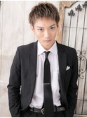 ≪mod's men≫アップバング&メッシュカラーのモテマッシュF