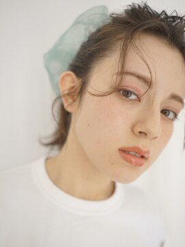 パール(PearL) 《PearL》抜け感パーマ＋ポニーアレンジ