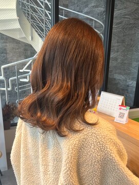 シェノン 奈良橿原店(CHAINON) Olive beige / コテ巻き/ 髪質改善