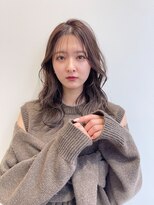 ジゼル(GiseL)&nbsp;韓国風MIX STYLE　ワンホンヘア　レイヤーカット　顔まわり