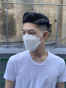 ドルクス 日本橋(Dorcus) クラシックバーバースタイル　スリックバックサイドパート