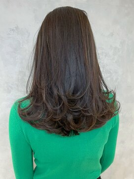 アイティーバイアルバム 松戸店(IT by ALBUM) ブラウンレイヤー_ホワイトグレージュネビージュ_ba380121