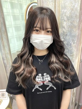 ガルボヘアー 名古屋栄店(garbo hair) #名古屋#栄#プルエクステ#ハイライト#ハイトーン#ホワイト