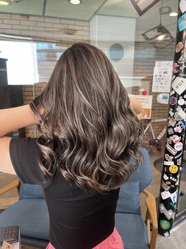 ラフ(LAFF) #黒髪#ボブルフ#ネビージュ#小顔#ワンレン