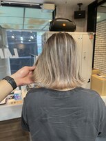 ラフ(LAFF)&nbsp;#黒髪#ボブルフ#ネビージュ#小顔#ワンレン