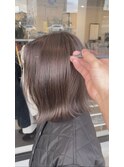 20代30代40代髪質改善肩ラインアッシュベージュ透明感