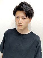 ルートプラス(RUTO+) 【メンズ】フロント立ち上げツーブロックスタイル