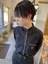 ヘアーデザインサロン スワッグ(Hair design salon SWAG) ショート　インナーレッド