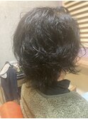 無造作パーマスタイル　　男女おすすめ