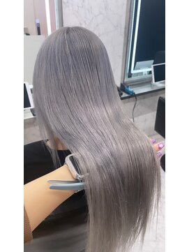 ジェプシー(JPCY) シルバーアッシュ/ハイトーンロング