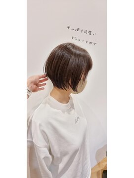 イデア 柏の葉コイルリンクガレージ店(IDEA) 丸みショートボブ