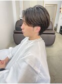 毛流れセンターパート