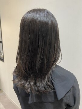 ネウィ ジャム 町田(newi JAM) くびれミディ/暗髪グレージュ/透ける暗髪