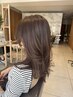  【パーマおすすめNO.１】　カット+コスメパーマ+AVEDA4stepトリートメント