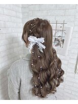 ベルデイズ 関内店(BELDAYS)&nbsp;編み込みダウンアレンジ