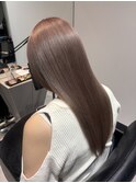 "髪質改善" milktea beige.