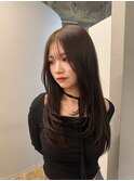 顔周りlayer × ベージュ