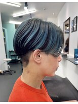 レリンク バイ コッミナム(LeLink by COMiNUM)&nbsp;ショートカット　アンブレラカラー