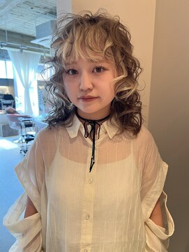 トッド(tod) ブリーチカラー デザインカラー 丸の内 MISAKI 透明感カラー