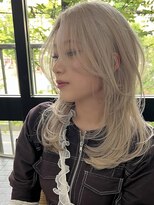 ラキング ギンザ トウキョウ(LAKING GINZA)&nbsp;くびれヘア/アプリコットオレンジ/夏/ハイライトカラー[銀座駅]