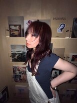 パレス(PAALS)&nbsp;レイヤーカット＋レッドカラー