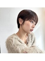 ドルセ(Dulce)&nbsp;オレンジブラウンショート20代～４０代　似合わせ　大人スタイル