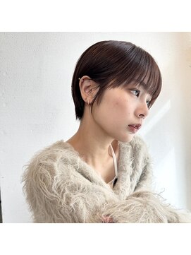 ドルセ(Dulce) オレンジブラウンショート20代～４０代　似合わせ　大人スタイル