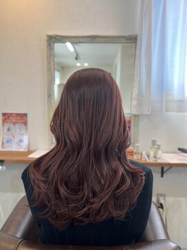 ピンクブラウン12.10小顔