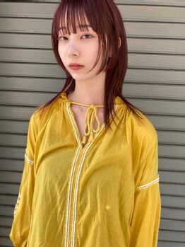 パプレ(PAPRE)の写真/【南船場】ナチュラル～外国人風まで◇あなたの髪質に合わせ薬剤を調合し、まるで地毛かのようなカラーに―