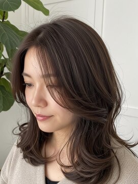 フルショウ 栄店(FURUSHO) ハイレイヤーカット/くびれカット/シャギー/くびれ巻き