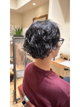 ポレポレハッピーヘアワーク POREPORE HAPPY HAIR WORK POREPORE　【谷保/国立】骨格補正　メンズパーマ