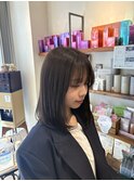 透明感カラー/オリーブブラウン