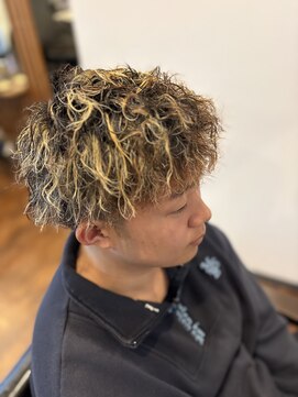 リル 西宮(LiL') 【LiL'西宮】メッシュツイストパーマ