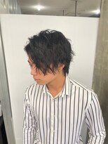 メンズサロン キング 高槻店(Men’s salon K!ng)&nbsp;波巻きツイストスパイラルパーマ/フェザーパーマ/眉毛/メンズ