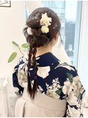 袴着付け/袴/卒業式着付け/着物/袴着付/袴ヘアセット/袴ヘア