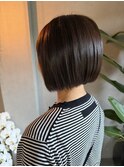 髪質改善ストレートボブ