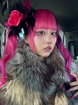 ロテサカエ(Lote.Sakae)&nbsp;着物ヘア/大人ガーリー/ダークアッシュ/似合わせカット/栄