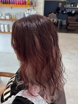 オシャマ ヘアー サンク 二川店(Oshama hair CinQ5)&nbsp;ピンク&ピンク