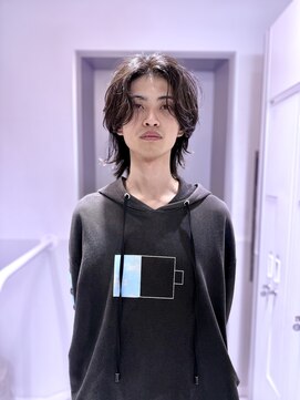 ハノンメンズ 大宮(Hanon men's) センターパートウルフ