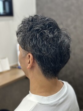 ルシード スタイル リコット(Lucido Style Ricotto) ショート短髪ヒートスタイルカールメンズパーマメンズビジネス