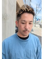 ブランチヘアー(branch hair)&nbsp;大人男子のワンランク上のハイライトショート