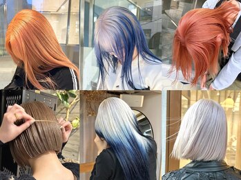 ヲタク(wotaku.)の写真/デザイン性が溢れる他とは被らない、周りと差が付くヘアスタイルをご提案【ダブルカラー/ハイトーン/渋谷】