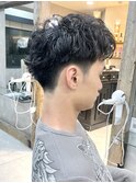 ルーズショートパーマ ニュアンスパーマ フリンジパーマM2026810