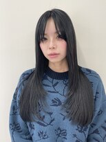 ジーナ 千葉 2nd(Zina) 透明感ブラック・ロングレイヤー・シオリ