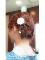ネス(NESS) 【浴衣ヘアセットアップ】大人っぽい浴衣のセット314